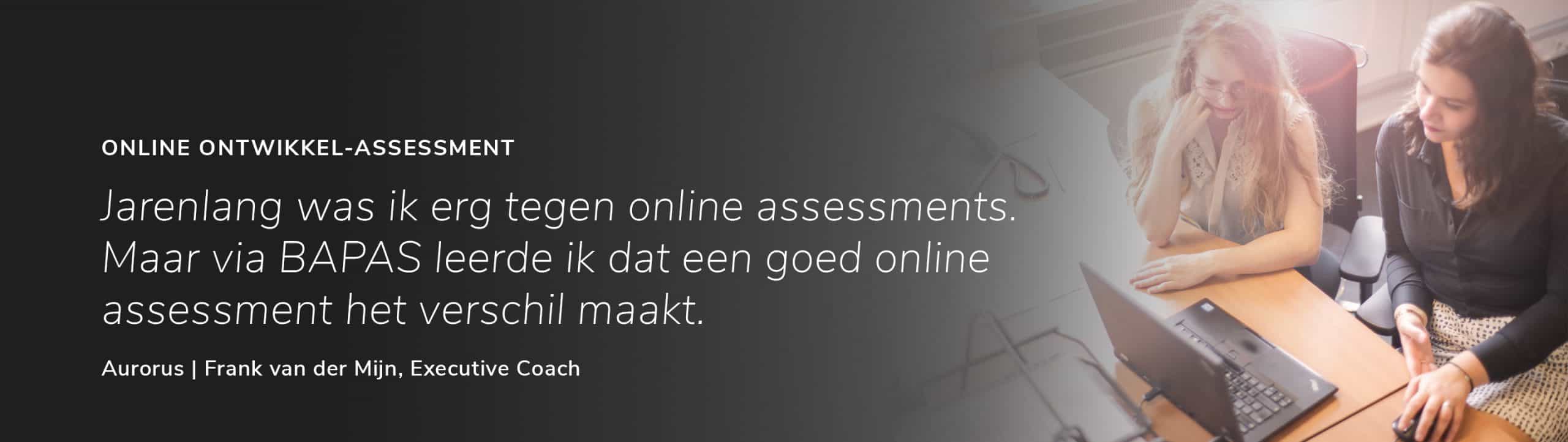 Bapas Online Ontwikkel Assessment